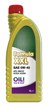 Formula XXL SAE 0W-40 (Synthetisches Hochleistungs-Leichtlauf-Motoröl)