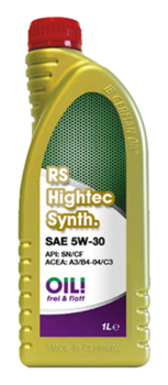 RS Hightec Synth. SAE 5W-30 (Synthetische Hochleistungs-Leichtlauf-Motoröle)