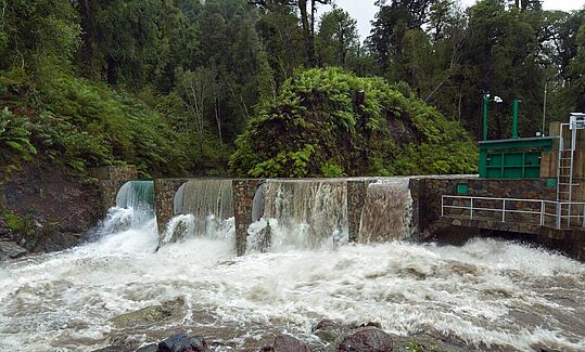 Vier kleine Wasserkraftprojekte in Nalcas, Chile (CDM Project 8981)