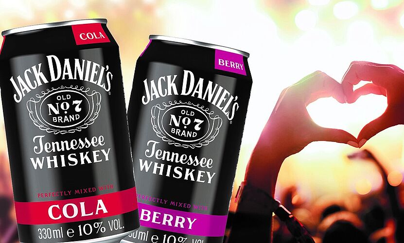 24 Dosen Jack Daniel's Cola zu gewinnen